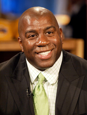 Magic Johnson sells shares in Lakers and Starbucks franchises